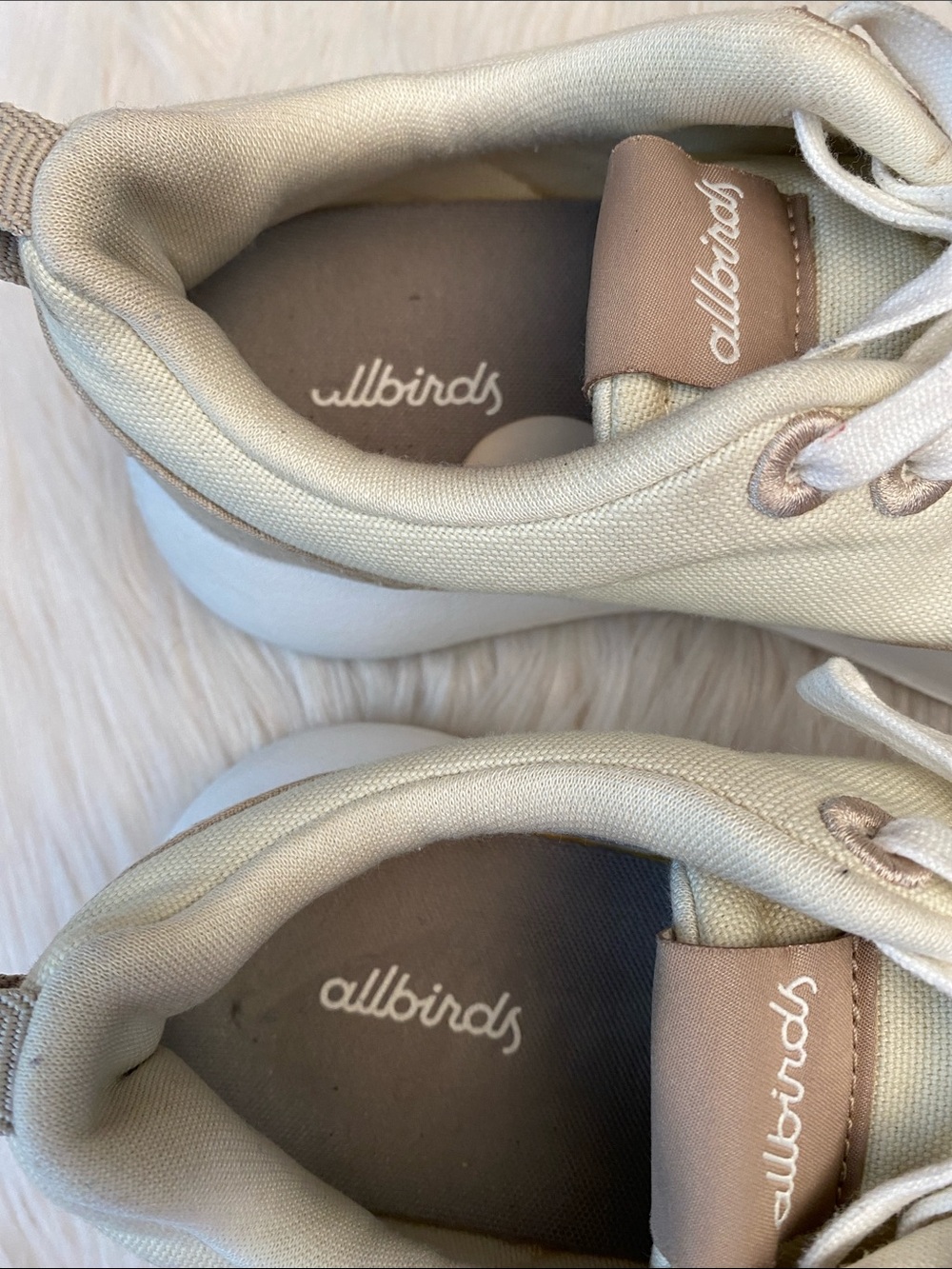 Allbirds Courier Stony Cream/Rugged Beige Sneakers, Size 8 - Picture 15 of 16